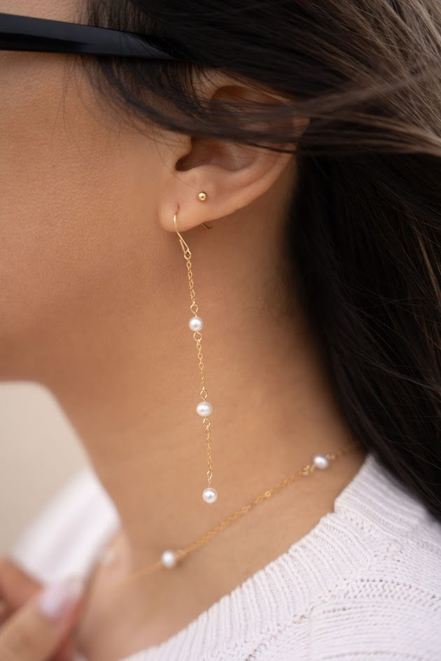 Pearl Drop Earring